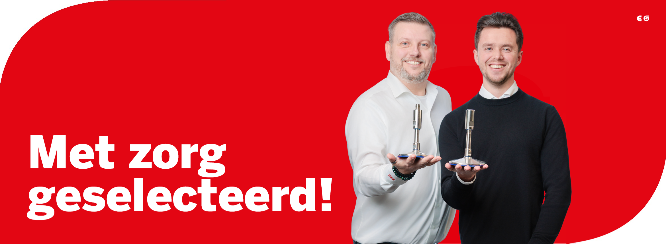 met zorg geselecteerd