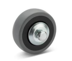 RE.C7 Gevulkaniseerd rubber wielen