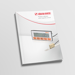 Positie indicator met magnetische sensor
