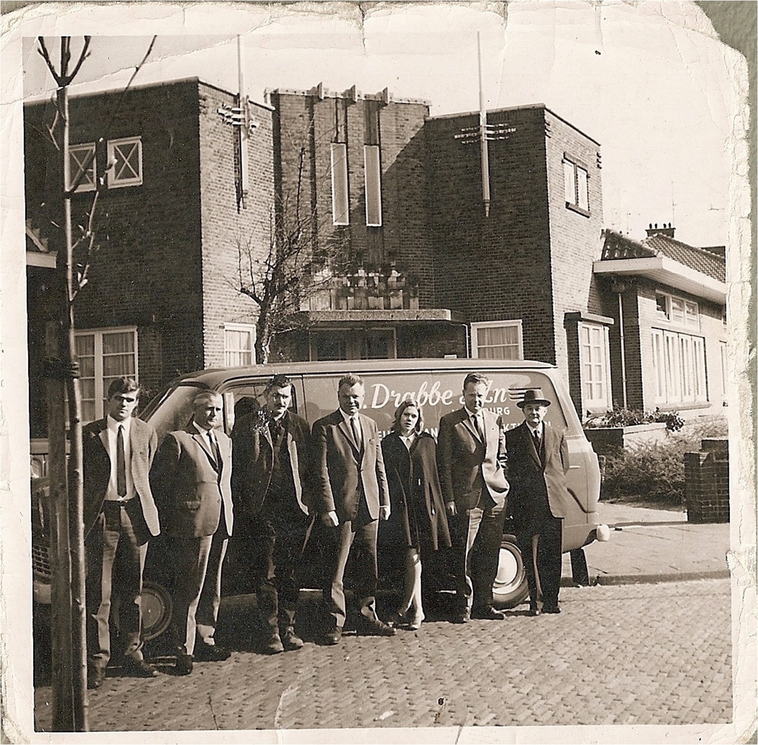 Drabbe, uit de tijd vanaf 1957, onder Hans Drabbe, waar het bedrijf distributeur werd van E+G  
