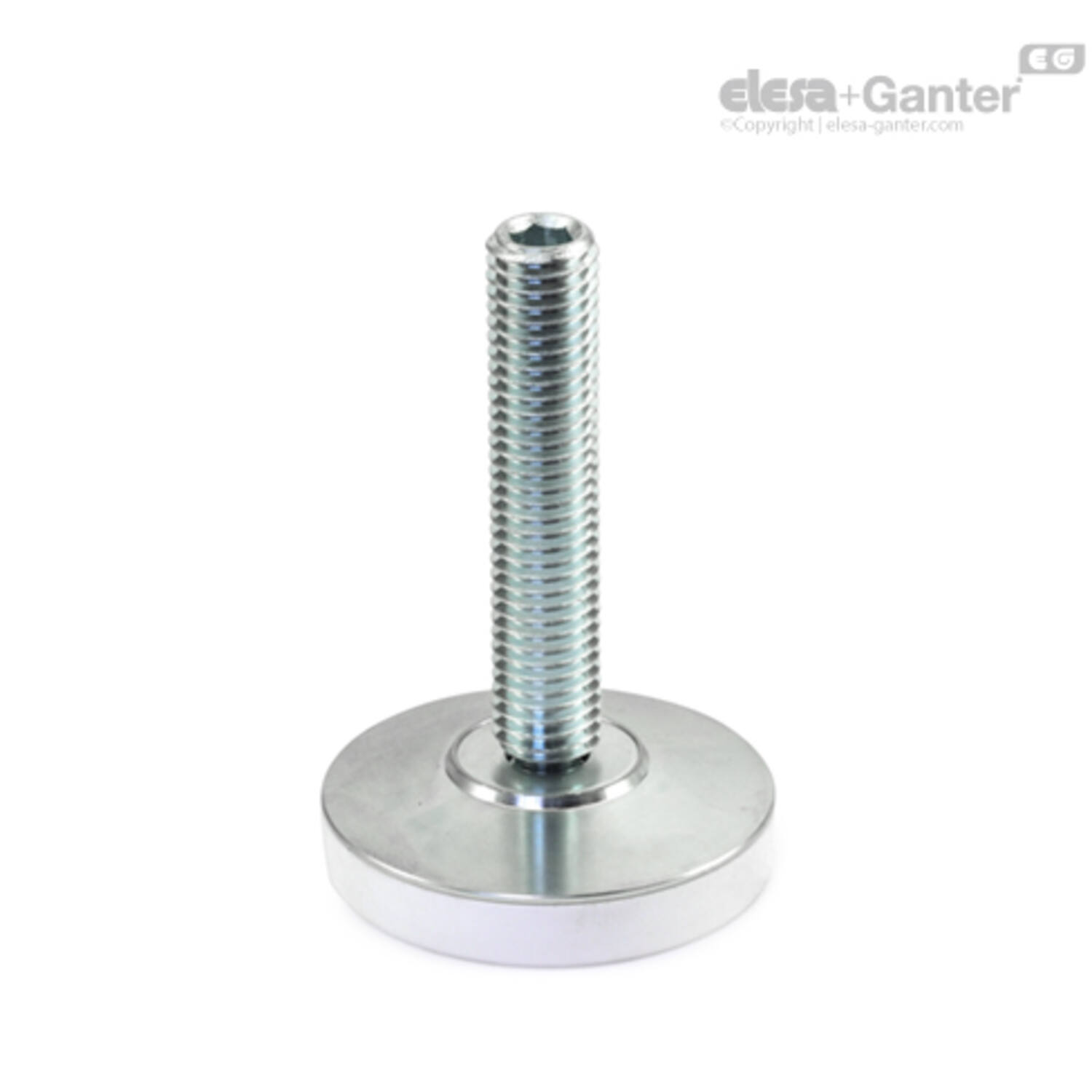 GN 6311.4 stalen stelvoet